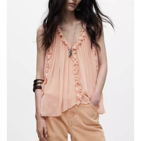 Zara ZW Collection Ruffle Top - Picture 5 of 5